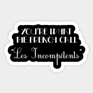 Home Alone Les Incompetents Sticker